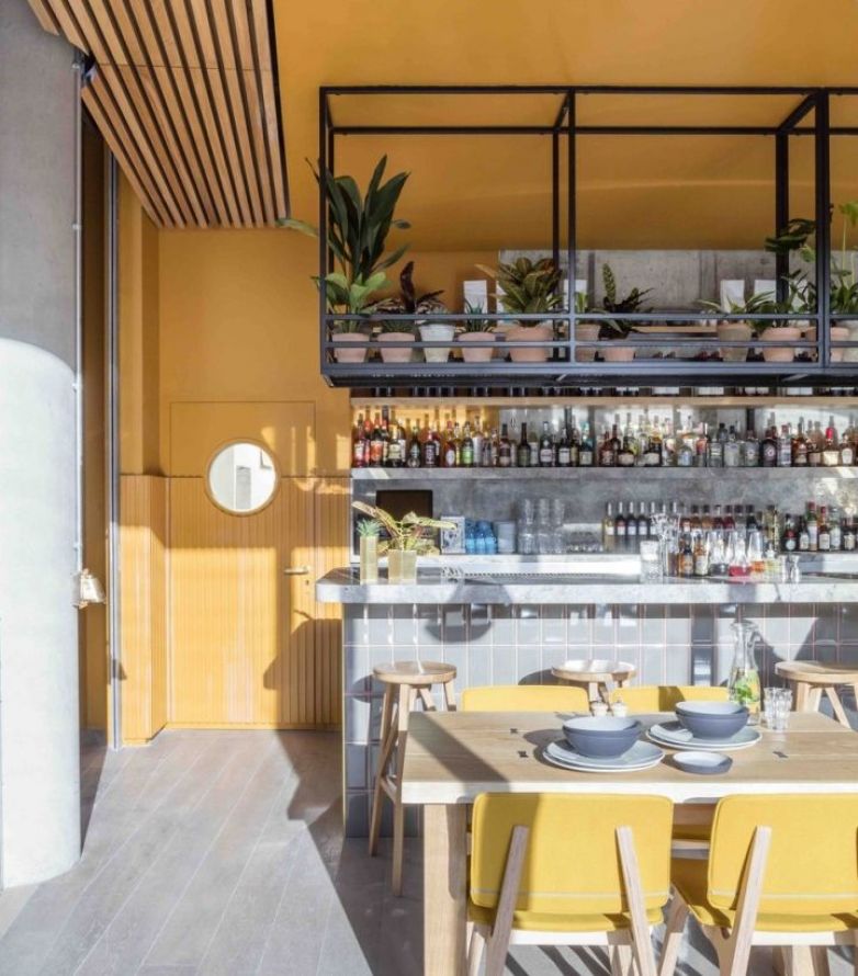 Обзор дизайна интерьера кафе Treves & Hyde в Лондоне